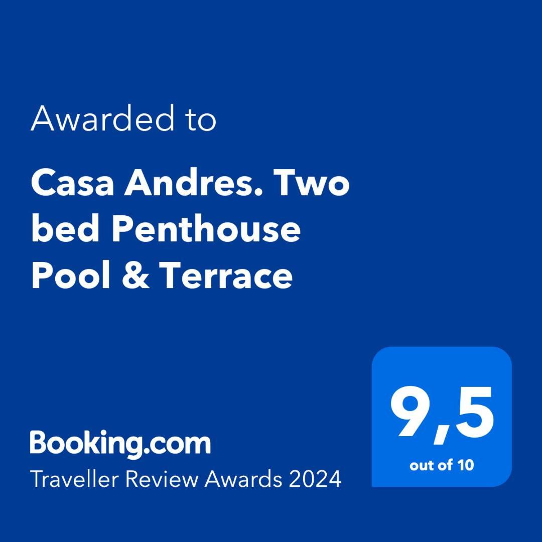 Casa Andres. Two Bed Penthouse Pool & Terrace Apartment Alicante Exterior foto